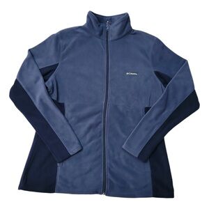 Columbia Womens Basin Fleece Full Zip
W-Medium 
Color is Blue